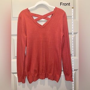 Love Ellie Sweater, beautiful coral color!